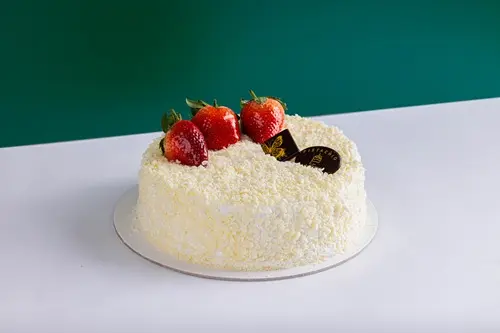 White Forest Cake
