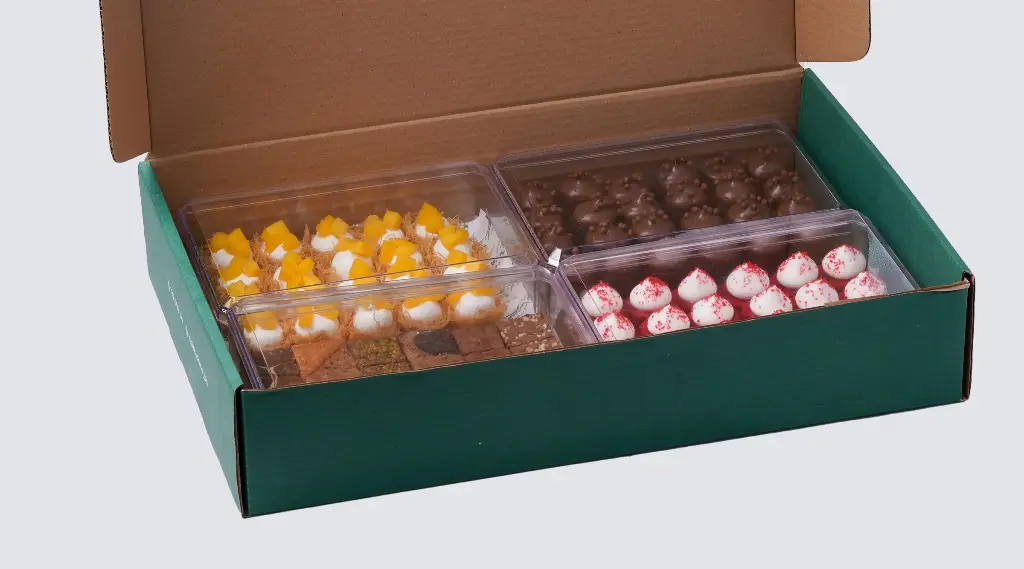 FAMILY PACKAGE 4PCS CLEAR BOX  