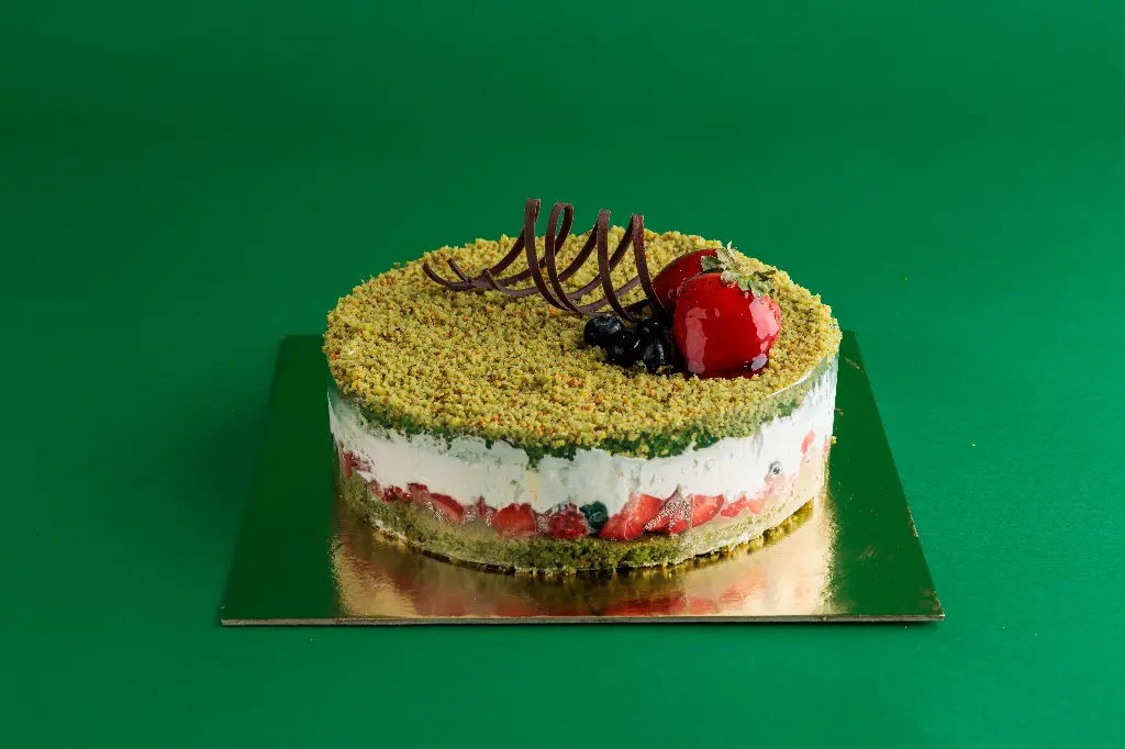 Pistachio Forest Cake