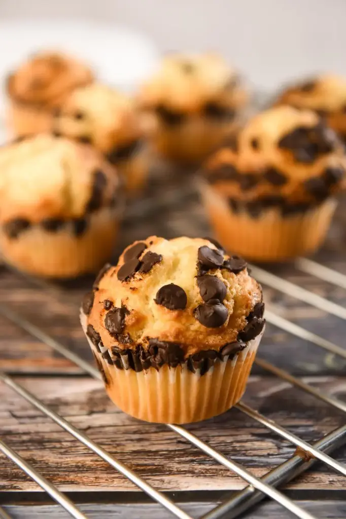 VANILLA CHOCOLATE CHIP CUP CAKE