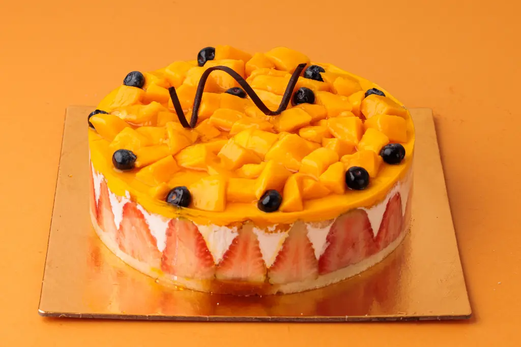 MANGO BERRY CAKE 