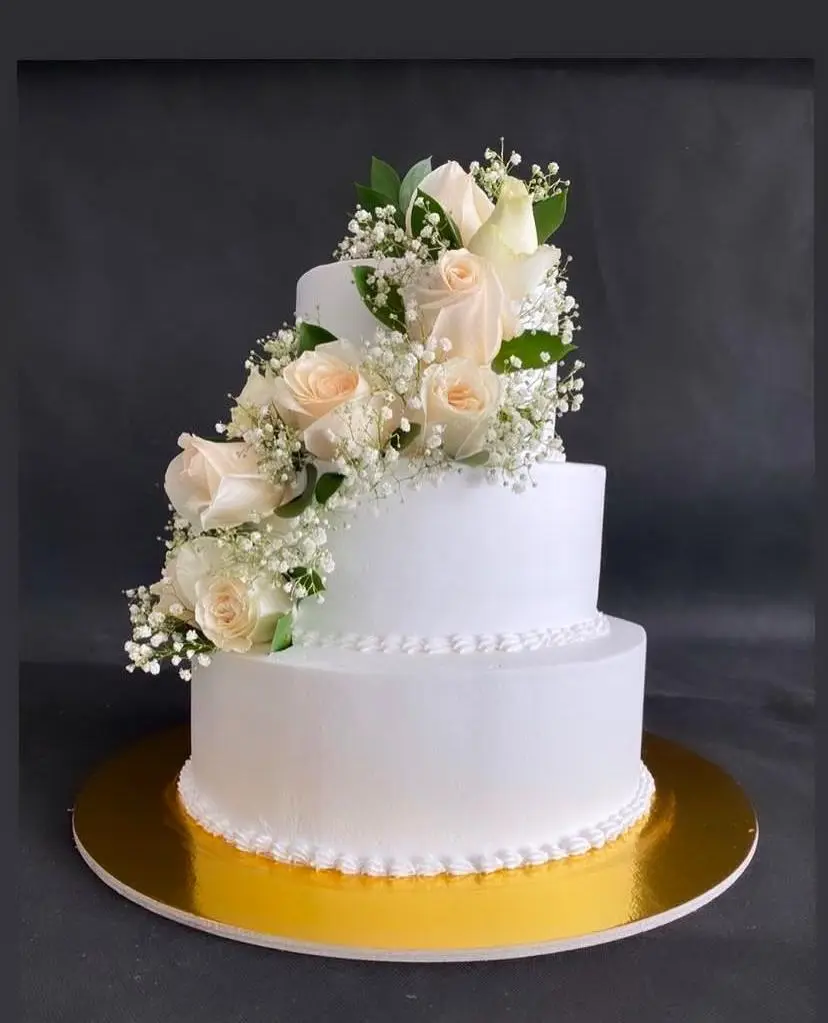 3TIER WEDDING CAKE