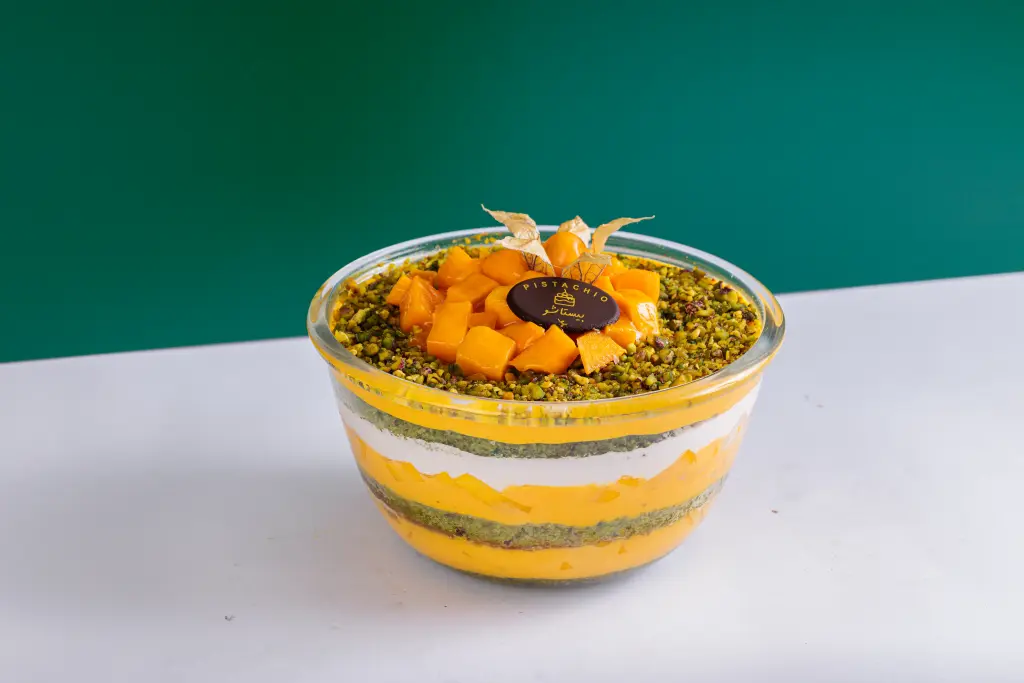 PISTACHIO MANGO CUSTARD BOWL