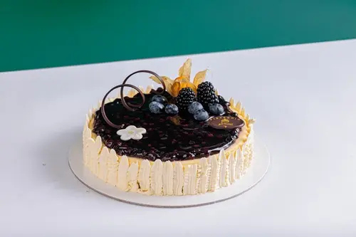 BAKED BLUEBERRY CHEESE CAKE 500G