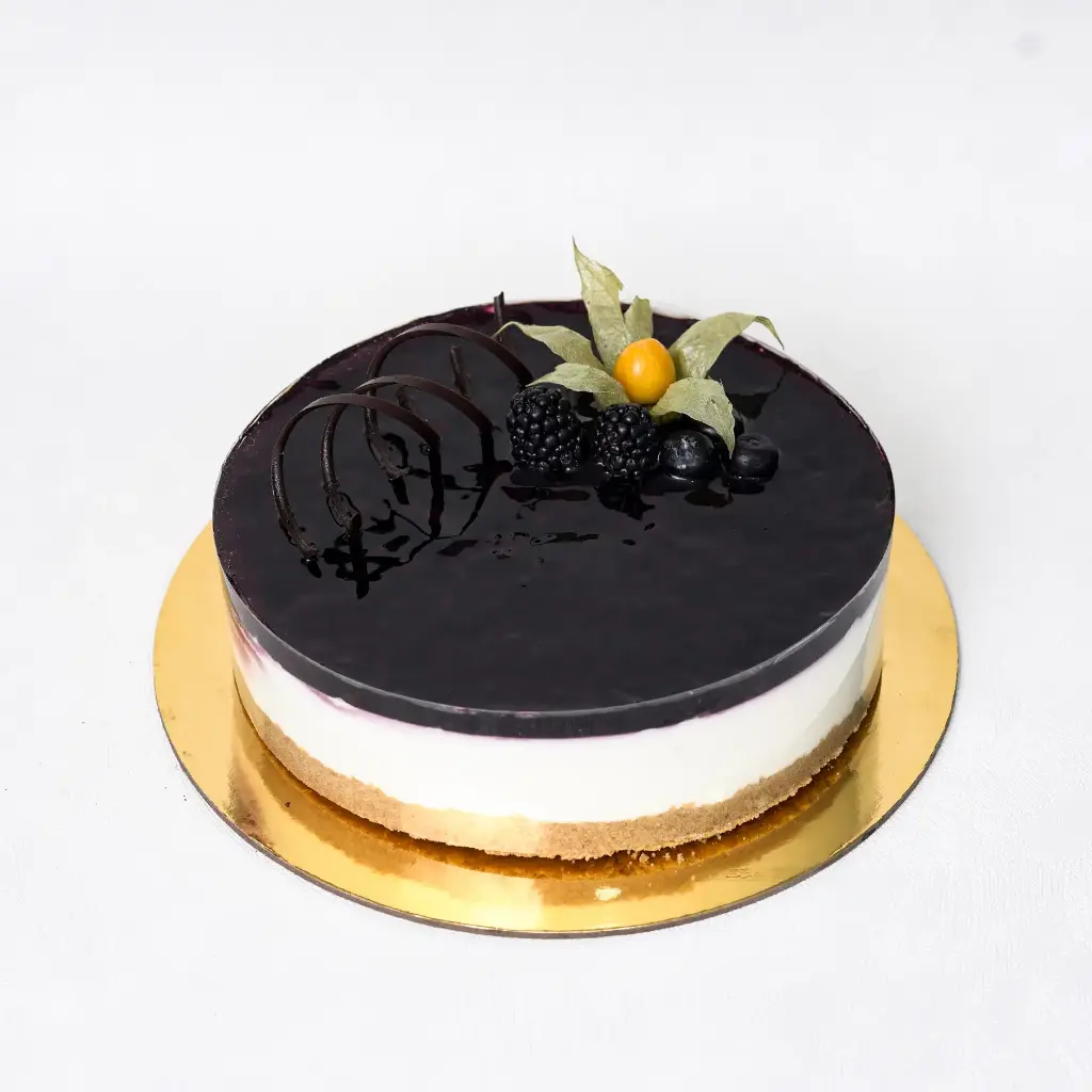 COLD BLUEBERRY CHEESE CAKE