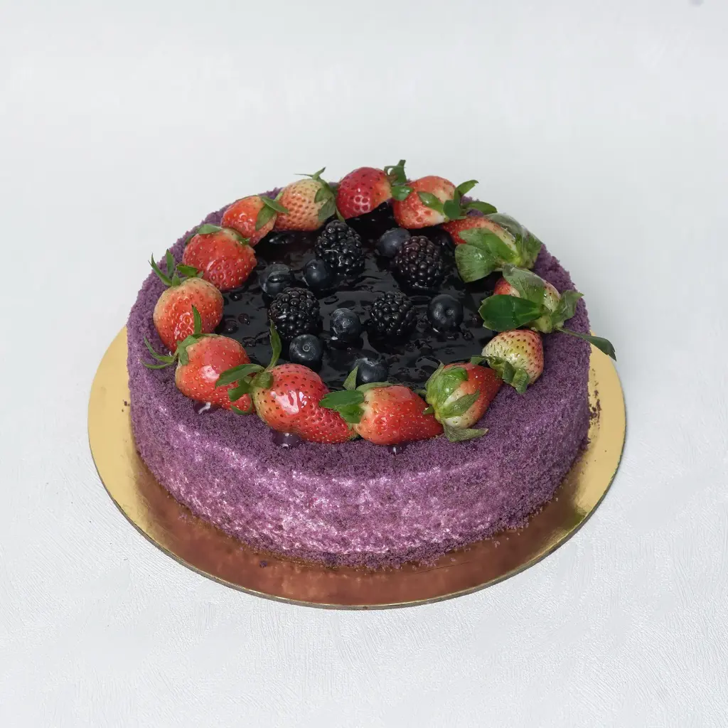 BLUEBERRY FOREST CAKE