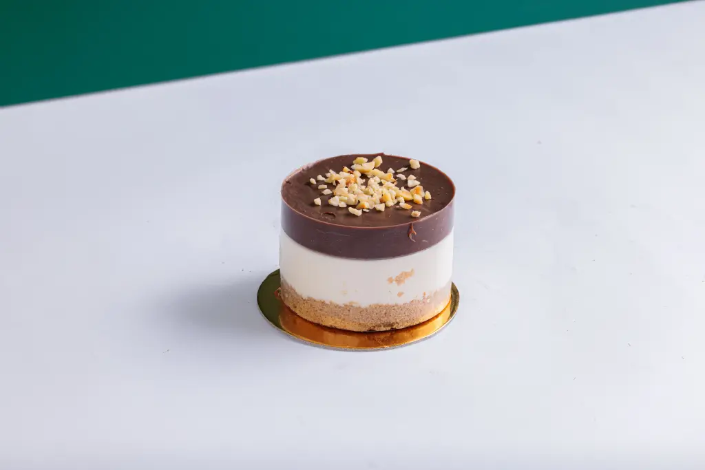 CHOCOLATE CHEESE CAKE SLICED
