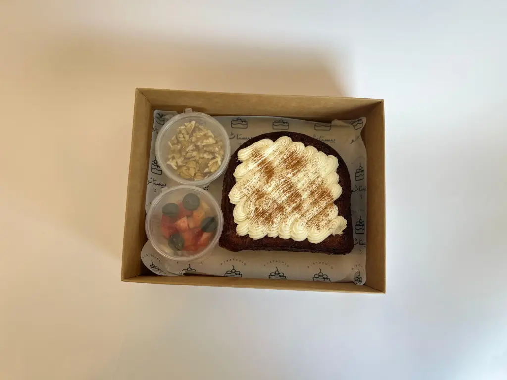 FRENCH TOAST CINNAMON W/CREAM CHEESE