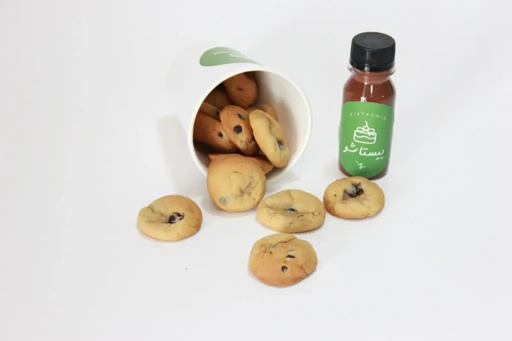 MINI COOKIES WITH SAUCE 