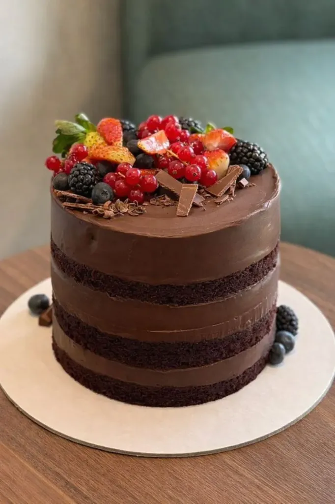 ROYAL CHOCOLATE BERRIES CAKE