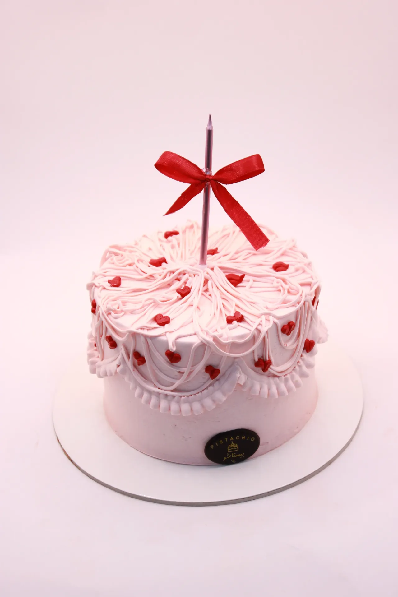 PINK BENTO WITH HEART CAKE