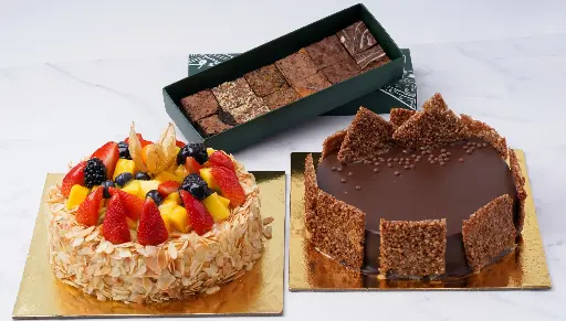 Exotic Fruit + Galaxy Cake + Brownies Offer