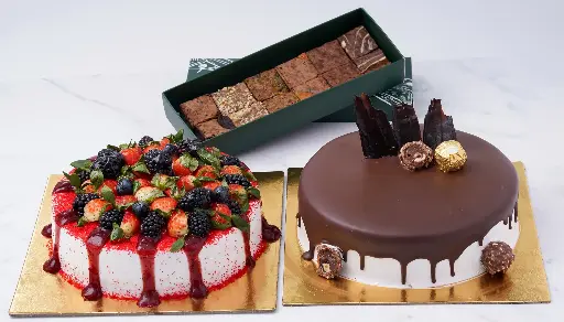 White Berries + Ferrero Cake + Brownies Offer