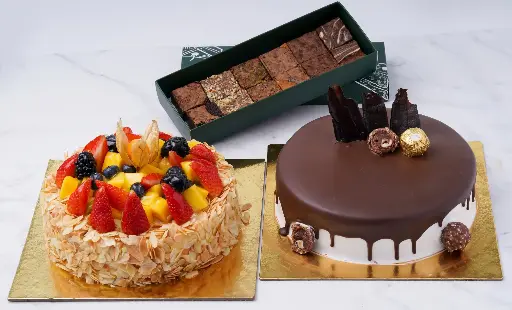 Exotic Fruit + Ferrero Cake + Brownies Offer
