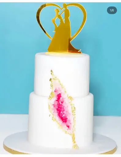 2tier Wedding Cake