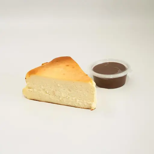 Sliced Sebastian Cheesecake