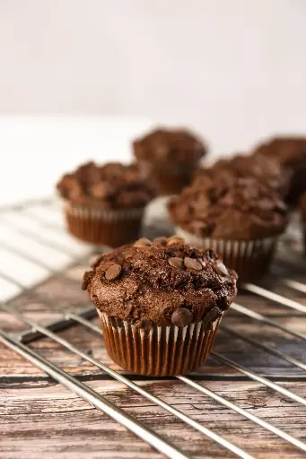 1PC DOUBLE CHOCOLATE CHIP CUPCAKE