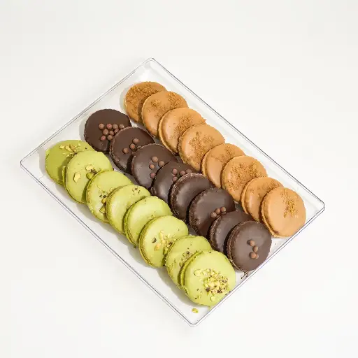 CLEAR BOX ASSORTED BISCUIT 24PCS