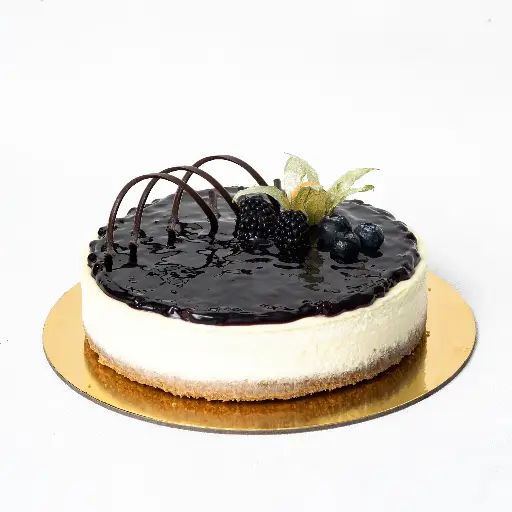 Baked Blueberry Cheesecake